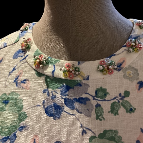 Cath Kidston floral cotton dress, US size 10 - Picture 3 of 10